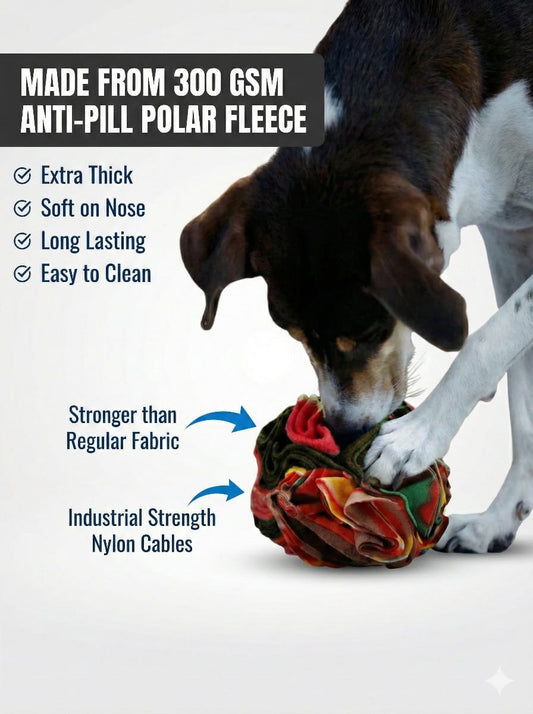 Snuffle Ball - Interactive IQ Treat Dispenser for Dogs